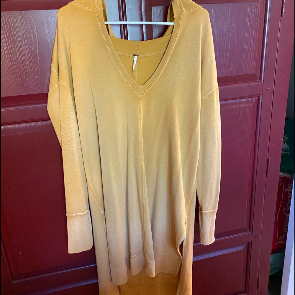 Like new Free people long hoodie